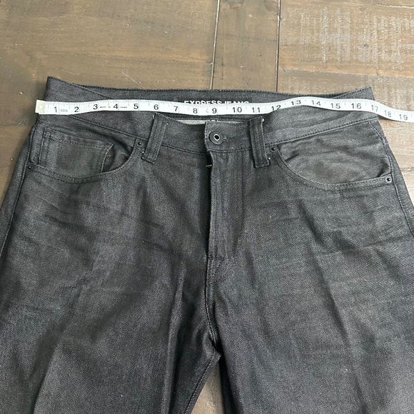 Express men’s black boot cut jeans - Picture 7 of 14